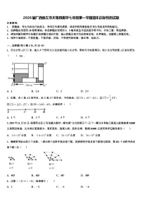 2026届广西崇左市天等县数学七年级第一学期期末达标检测试题含解析