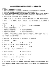 2026届河北省秦皇岛抚宁区台营区数学七上期末调研试题含解析
