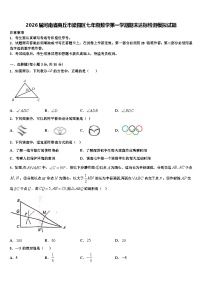 2026届河南省商丘市梁园区七年级数学第一学期期末达标检测模拟试题含解析