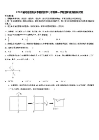 2026届河南省新乡市名校数学七年级第一学期期末监测模拟试题含解析