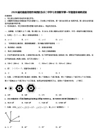 2026届河南省洛阳市涧西区东升二中学七年级数学第一学期期末调研试题含解析