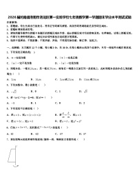 2026届河南省洛阳市洛龙区第一实验学校七年级数学第一学期期末学业水平测试试题含解析