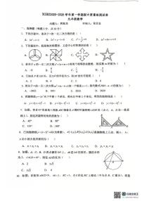 河南省许昌市第十二中学2025-2026学年九年级上学期11月期中数学试题