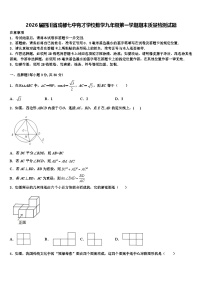 2026届四川省成都七中育才学校数学九年级第一学期期末质量检测试题含解析