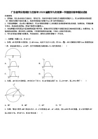 广东省肇庆端州区七校联考2026届数学九年级第一学期期末联考模拟试题含解析