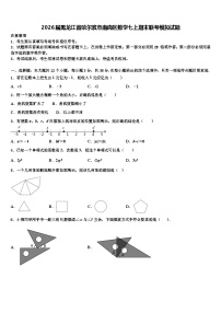 2026届黑龙江省哈尔滨市南岗区数学七上期末联考模拟试题含解析