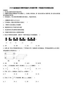 2026届湖南省长郡教育集团七年级数学第一学期期末检测模拟试题含解析