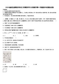 2026届湖北省襄阳市老河口市第四中学七年级数学第一学期期末考试模拟试题含解析