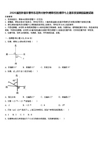 2026届吉林省长春市东北师大附中(明珠校区)数学七上期末质量跟踪监视试题含解析