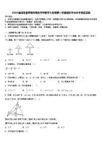 2026届湖北省枣阳市阳光中学数学七年级第一学期期末学业水平测试试题含解析