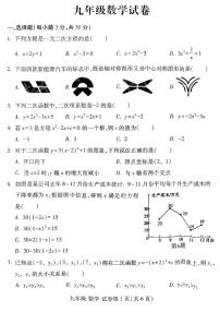 河南省洛阳市洛龙区2025-2026学年九年级上学期11月期中数学试题