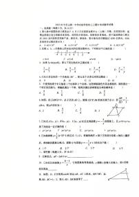2025北京牛一实验学校初三（上）期中数学试卷
