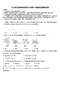 2026届江西省赣州市数学七年级第一学期期末监测模拟试题含解析