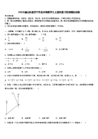 2026届山东省济宁市金乡县数学七上期末复习检测模拟试题含解析