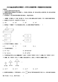 2026届山东省枣庄市第四十一中学七年级数学第一学期期末综合测试试题含解析