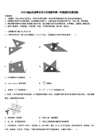 2026届山东省枣庄市七年级数学第一学期期末经典试题含解析