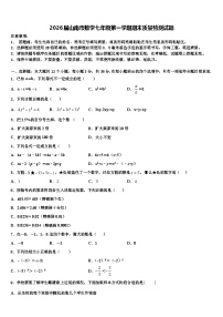 2026届山南市数学七年级第一学期期末质量检测试题含解析