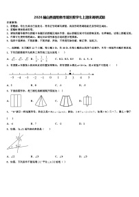 2026届山西省阳泉市城区数学七上期末调研试题含解析