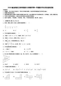 2026届山西省右玉教育集团七年级数学第一学期期末学业质量监测试题含解析