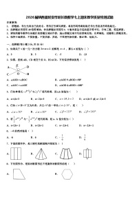 2026届陕西省延安市延长县数学七上期末教学质量检测试题含解析