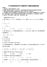 2026届沈阳市重点中学七年级数学第一学期期末监测模拟试题含解析