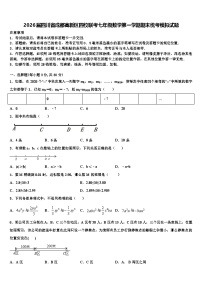 2026届四川省成都高新区四校联考七年级数学第一学期期末统考模拟试题含解析