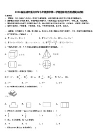 2026届运城市重点中学七年级数学第一学期期末综合测试模拟试题含解析