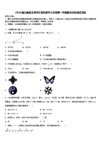 2026届云南省玉溪市红塔区数学七年级第一学期期末达标测试试题含解析