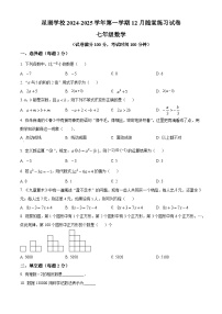 精品解析：江苏省苏州工业园区星湖学校2024-2025学年七年级上学期12月课堂检测数学卷 含答案