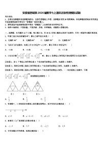 安徽省舒城县2026届数学七上期末达标检测模拟试题含解析