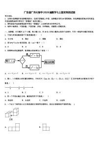 广东省广外大附中2026届数学七上期末预测试题含解析