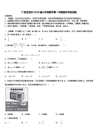 广西北流市2026届七年级数学第一学期期末预测试题含解析