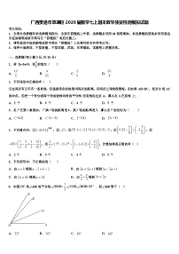 广西贵港市覃塘区2026届数学七上期末教学质量检测模拟试题含解析