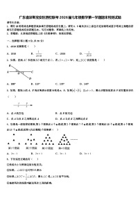 广东省深圳宝安区四校联考2026届七年级数学第一学期期末检测试题含解析