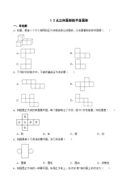 初中数学北师大版（2024）七年级上册（2024）从立体图形到平面图形综合训练题