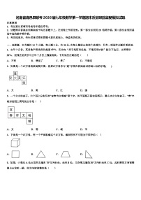 河南省鹿邑县联考2026届七年级数学第一学期期末质量跟踪监视模拟试题含解析