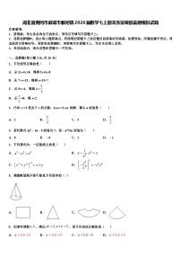湖北省黄冈市麻城市顺河镇2026届数学七上期末质量跟踪监视模拟试题含解析