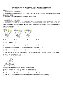 鹤岗市重点中学2026届数学七上期末质量跟踪监视模拟试题含解析