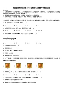 湖南省邵阳市城步县2026届数学七上期末考试模拟试题含解析