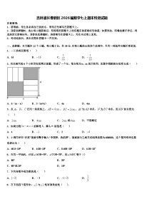 吉林省长春新区2026届数学七上期末检测试题含解析