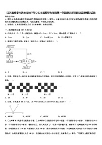 江苏省淮安市涟水实验中学2026届数学七年级第一学期期末质量跟踪监视模拟试题含解析