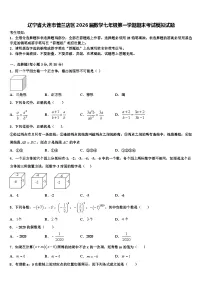 辽宁省大连市普兰店区2026届数学七年级第一学期期末考试模拟试题含解析