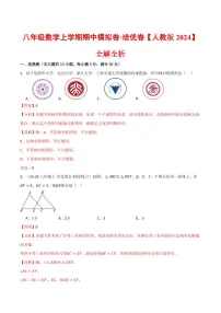 2025-2026学年八年级数学上学期期中模拟卷试题及答案（培优&拔尖卷）（人教版2024）