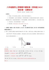 2025-2026学年八年级数学上学期期中模拟卷·强化卷试题及答案（苏科版2024）