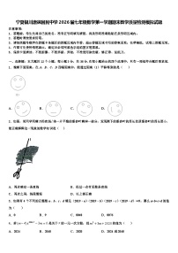 宁夏银川唐徕回民中学2026届七年级数学第一学期期末教学质量检测模拟试题含解析