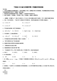 宁夏省2026届七年级数学第一学期期末检测试题含解析