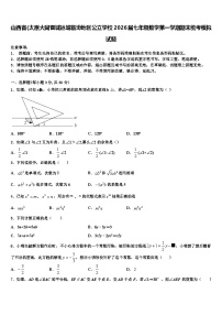 山西省（太原大同晋城运城临汾地区公立学校2026届七年级数学第一学期期末统考模拟试题含解析