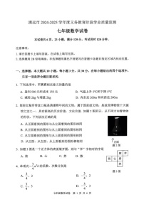 广东省清远市英德市2024-2025学年七年级上学期1月期末数学试题