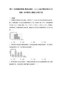 初中数学人教版（2024）七年级下册（2024）直方图同步达标检测题