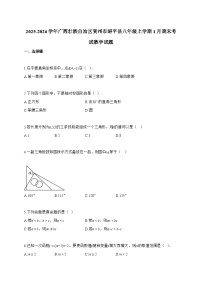 2025_2026学年广西壮族自治区贺州市昭平县八年级上学期1月期末考试数学试卷【附解析】